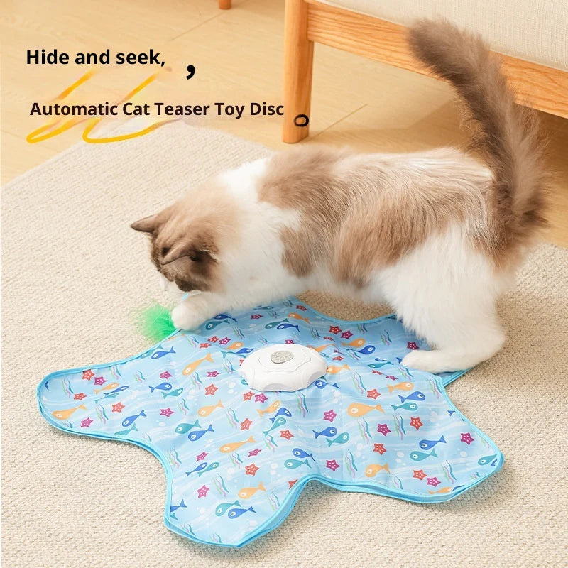 Smart Cat Hunting Cover – Automatic "Hide & Seek" Electronic Exercise Toy Regular price