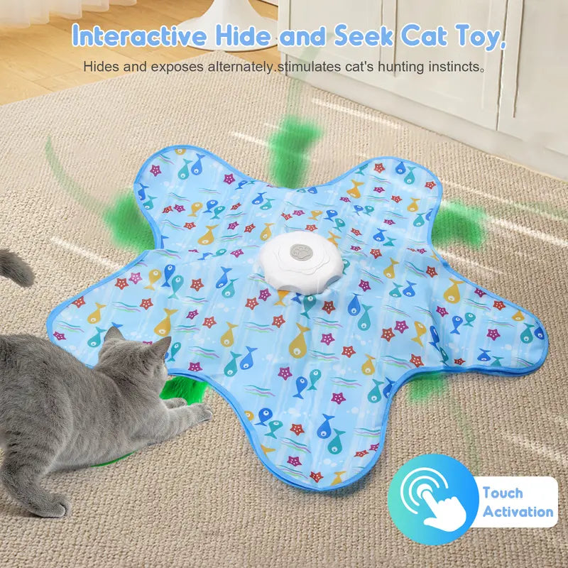 Smart Cat Hunting Cover – Automatic "Hide & Seek" Electronic Exercise Toy Regular price