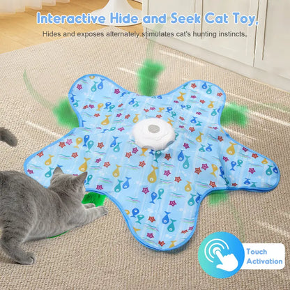 Smart Cat Hunting Cover – Automatic "Hide & Seek" Electronic Exercise Toy Regular price