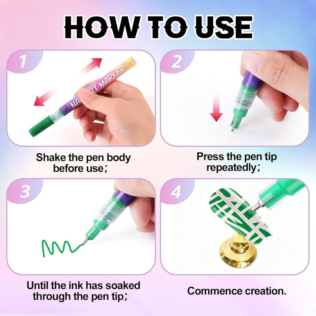 Stellar Nail Art Markers | Relive Your Creativity