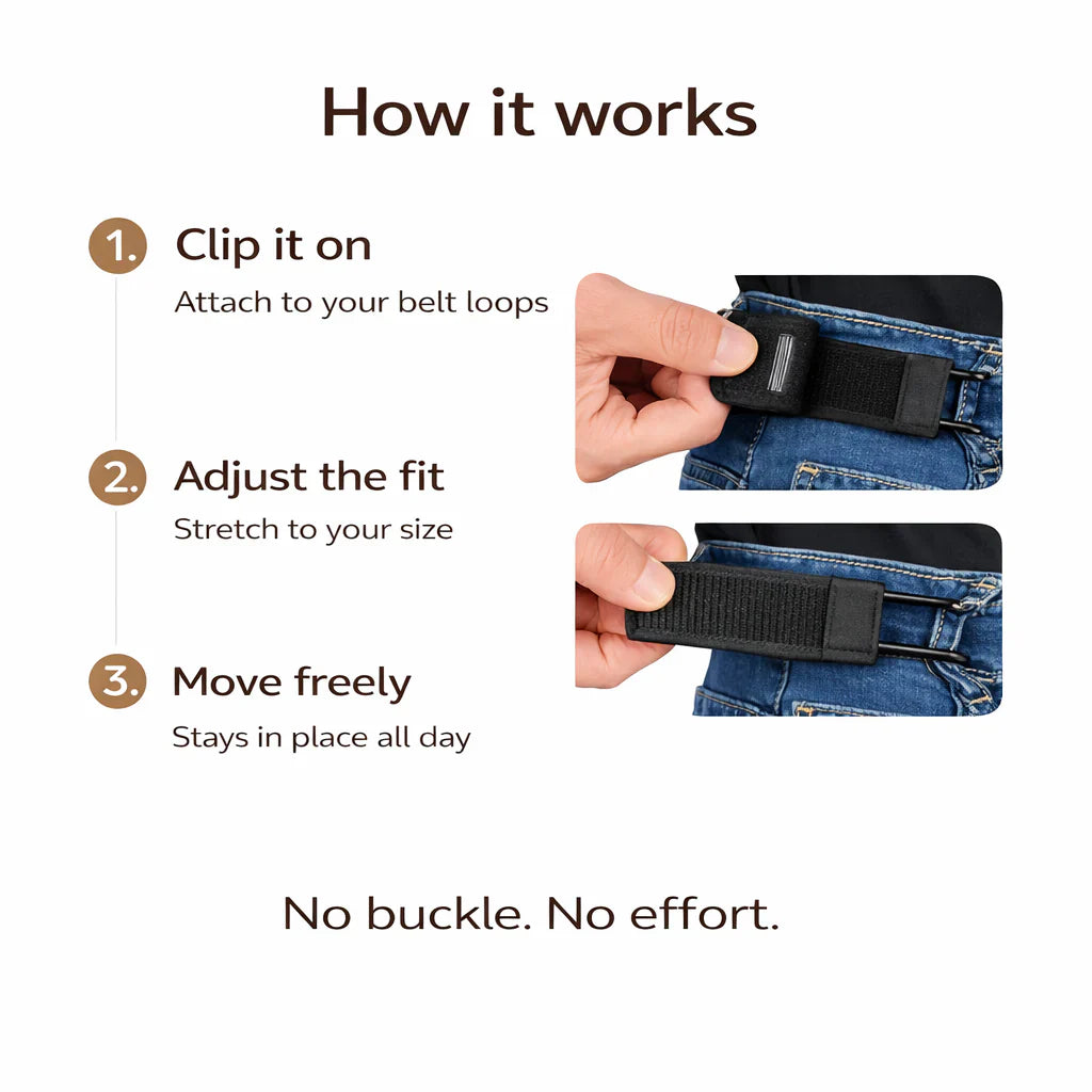 FlexFit™ No-Buckle Belt ❤️