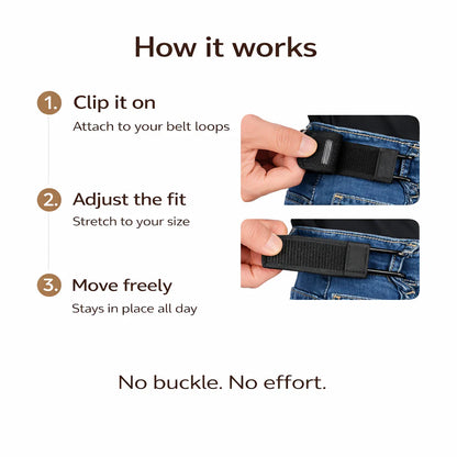 FlexFit™ No-Buckle Belt ❤️