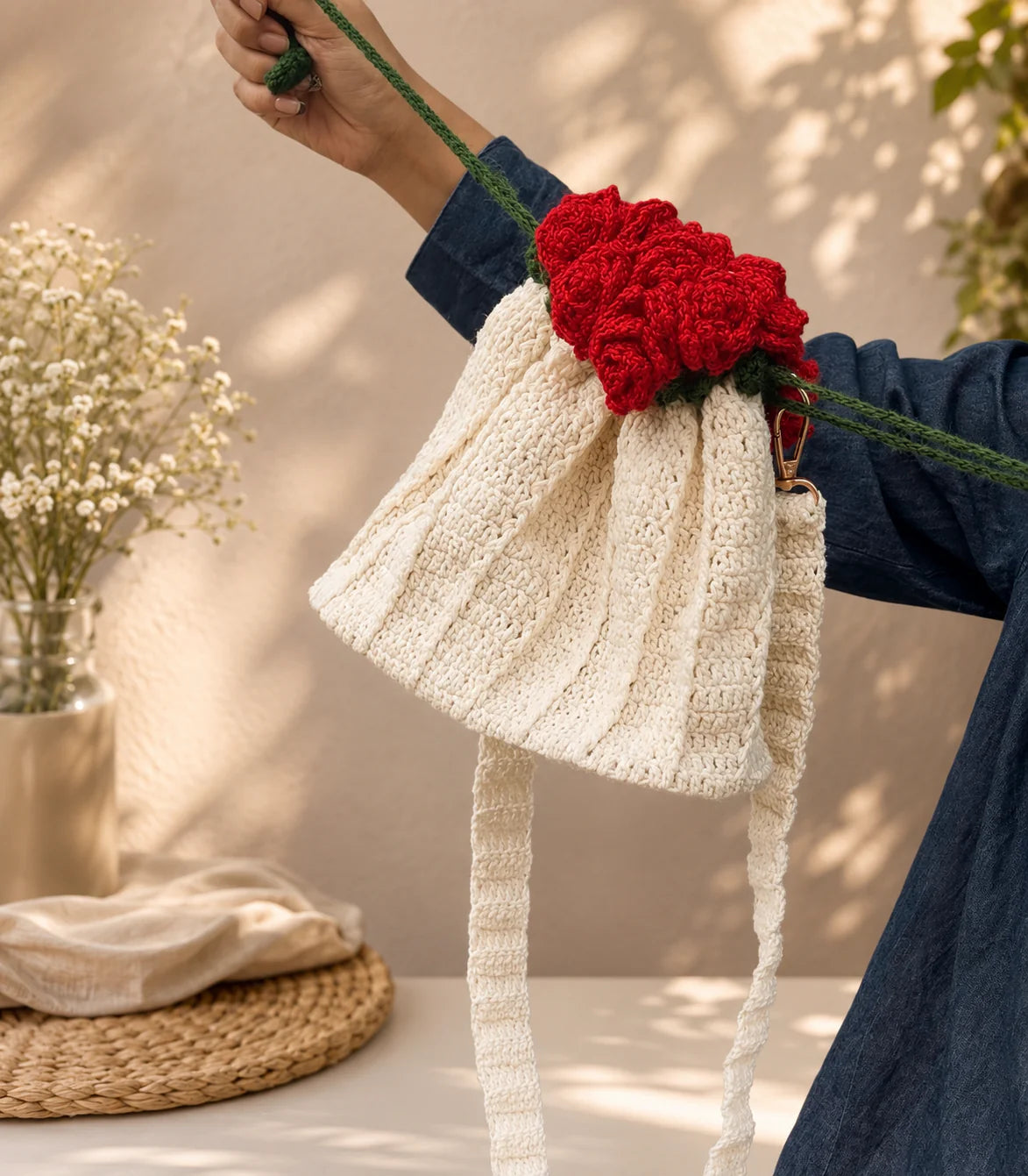 Floral Grace Premium Bag