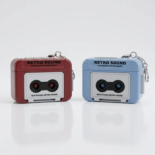Mini Keychain Audio Recorder | Retro Design